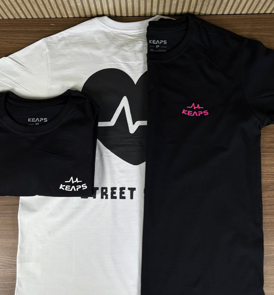 Camiseta Keaps Coração